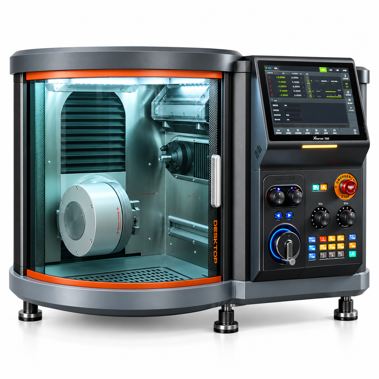 Xmachine WM-100 桌面五轴 CNC